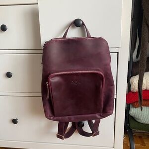Leather Backpack